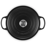 Brytfanna żeliwna Le Creuset 26 cm Czarna - Black