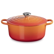 Brytfanna żeliwna Le Creuset 26 cm Płomienna czerwień - Flaming red