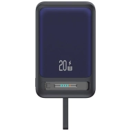 Powerbank magnetyczny USAMS XM Series CD219 10000 mAh USB-C 22.5 W Czarny - Black