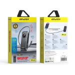 Powerbank z kablem AWEI PA-9 10000 mAh 22.5 W Czarny - Black