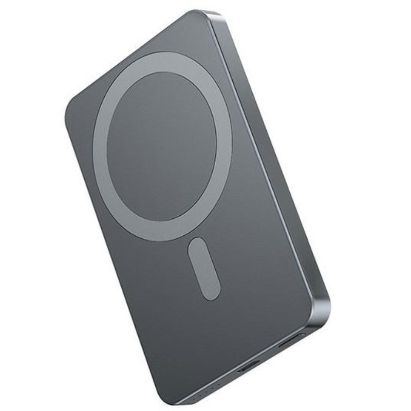 Powerbank indukcyjny AWEI P112K 5000 mAh 20 W Szary - Grey