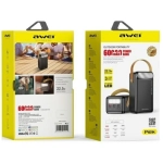Powerbank AWEI P101K 60000 mAh 22.5 W Czarny - Black