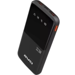 Powerbank AWEI P10K 10000 mAh 22.5 W Czarny - Black