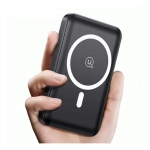 Powerbank magnetyczny USAMS PB64 10000 mAh 20 W Czarny - Black