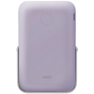 Powerbank magnetyczny UNIQ Hoveo 5000 mAh USB-C 20 W PD Liliowy - Lilac