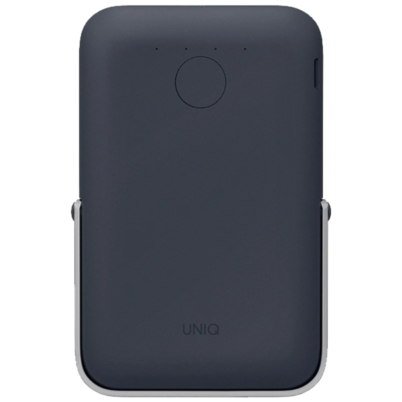 Powerbank magnetyczny UNIQ Hoveo 5000 mAh USB-C 20 W PD Niebieski - Storm blue