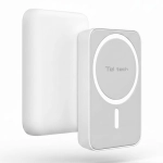 Powerbank magnetyczny Teltech TPM-10 10000 mAh 15 W Biały - White