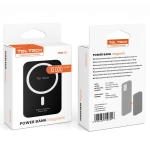 Powerbank magnetyczny Teltech TPM-10 10000 mAh 15 W Czarny - Black