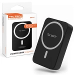 Powerbank magnetyczny Teltech TPM-10 10000 mAh 15 W Czarny - Black