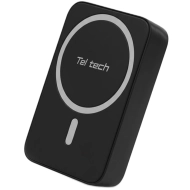 Powerbank magnetyczny Teltech TPM-10 10000 mAh 15 W Czarny - Black