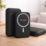 Powerbank magnetyczny Teltech TPM-10 10000 mAh 15 W Czarny - Black