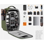 Plecak fotograficzny K&F Concept KF13.134v3 22L Zielony - Green
