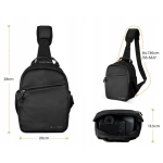 Plecak fotograficzny K&F Concept KF13.171 Crossbody 5 L Czarny - Black