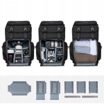 Plecak fotograficzny K&F Concept KF13.098v2 25 L Czarny - Black