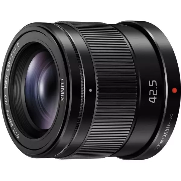 Obiektyw Panasonic 42.5 mm f/1.7 ASPH POWER O.I.S. LUMIX G czarny
