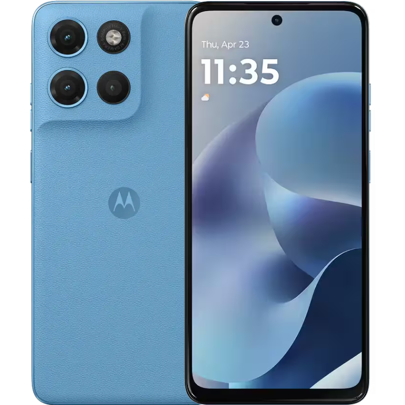 Motorola Moto G17 4G 4/128 GB Błękitny - Alaskan Blue