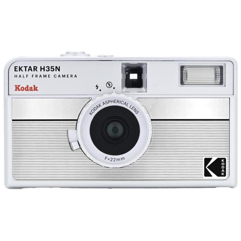 Aparat analogowy Kodak EKTAR H35N Srebrny - Striped Silver