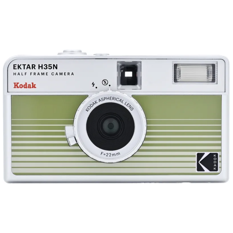 Aparat analogowy Kodak EKTAR H35N Zielony - Striped green