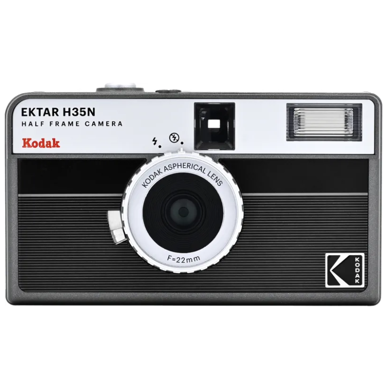 Aparat analogowy Kodak EKTAR H35N Czarny - Striped black