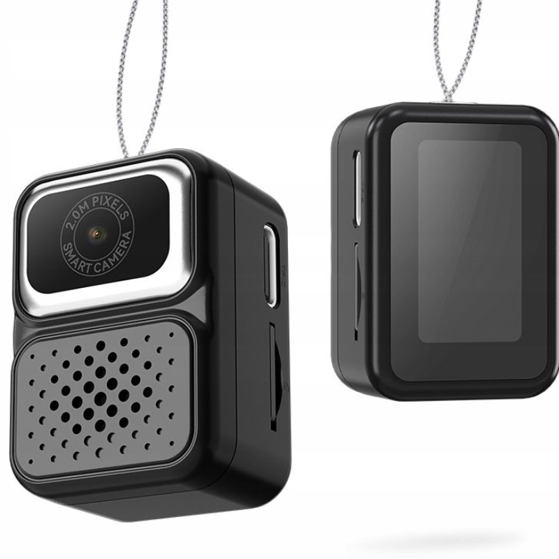 Aparat mini w formie breloka XREC X3 Czarny - Black