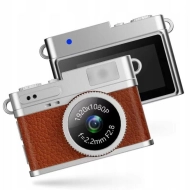 Aparat mini w formie breloka XREC X4 Brązowy - Brown