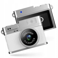 Aparat mini w formie breloka XREC X4 Biały - White