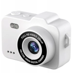 Aparat mini w formie breloka XREC X8 Biały - White