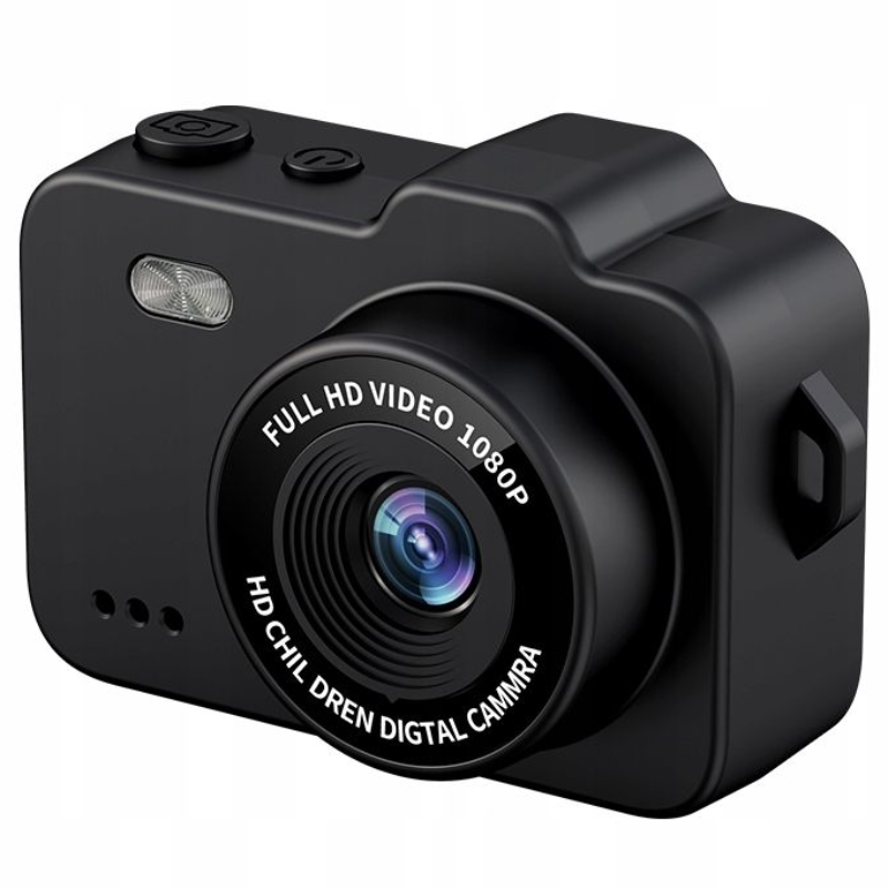 Aparat mini w formie breloka XREC X8 Czarny - Black