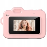 Aparat mini w formie breloka XREC X8 Różowy - Pink