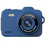 Aparat mini w formie breloka XREC X8 Niebieski - Blue