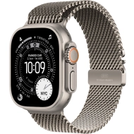 Apple Watch Ultra 3 (2025) GPS + Cellular 49mm koperta tytanowa Natural + pasek Natural Titanium Milanese Loop M