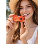 Aparat mini w formie breloka XREC X9 Czerwony - Red