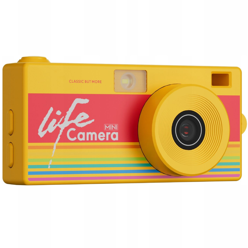 Aparat mini w formie breloka XREC X9 Żółty - Yellow