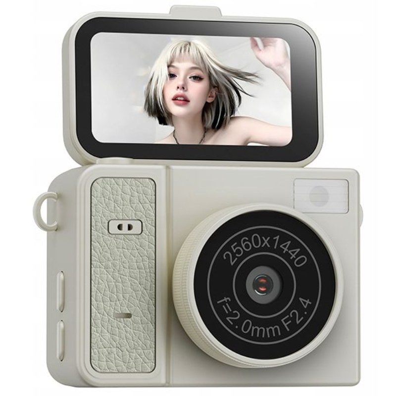 Aparat mini w formie breloka XREC X7 Beżowy - Beige