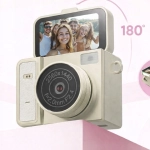 Aparat mini w formie breloka XREC X7 Beżowy - Beige