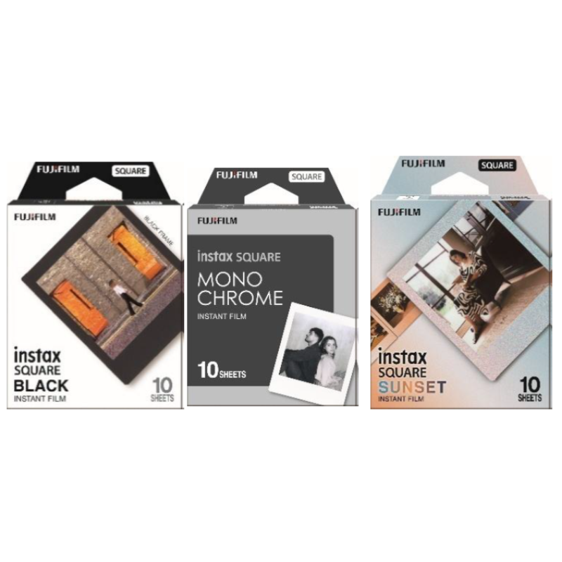 Wkład FujiFilm Instax Square Film Deco Bundle 26 zestaw 3x 10 szt.