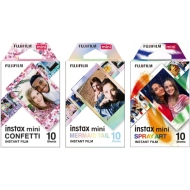 Wkład FujiFilm Instax Mini Film Deco Bundle 26 zestaw 3x 10 szt.