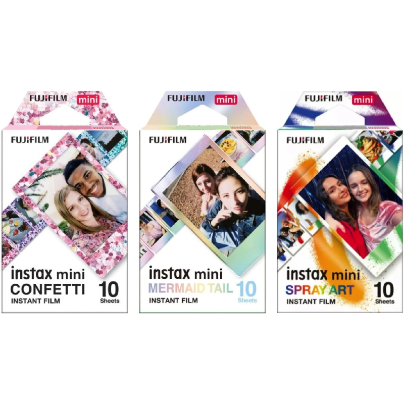 Wkład FujiFilm Instax Mini Film Deco Bundle 26 zestaw 3x 10 szt.