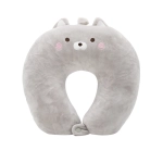 Poduszka podróżna pluszak Trusty kot 35 cm Szary - Grey