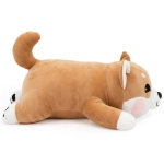 Pluszak z kocem Trusty TR-K01 pies shiba 60 cm Pomarańczowy - Orange