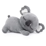 Pluszak z kocem Trusty TR-K06 koala 30 cm Szary - Grey