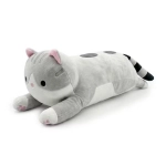 Pluszak z kocem Trusty TR-K08 kot 60 cm Szary - Grey