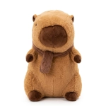 Pluszak z kocem Trusty TR-K09 kapibara 39 cm Brązowy - Brown