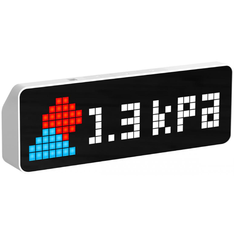 Zegar smart Ulanzi Pixel Clock TC001 Czarno-biały - Black and white