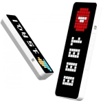 Zegar smart Ulanzi Pixel Clock TC001 Czarno-biały - Black and white