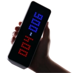 Zegar smart Ulanzi Pixel Clock TC001 Czarno-biały - Black and white