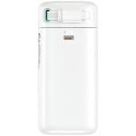 Powerbank USAMS US-CD217 XMF Series Lightning Retractable 18000 mAh 45 W Biały - White