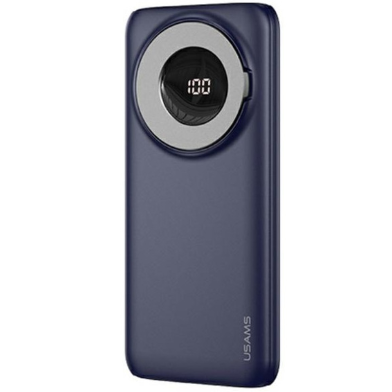 Powerbank magnetyczny USAMS PB62 10000 mAh 20 W Granatowy - Navy