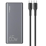 Powerbank USAMS US-CD165 PB59 30000 mAh 65 W Szary - Grey