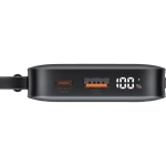 Powerbank USAMS XR Series 10000 mAh 20 W Czarny - Black